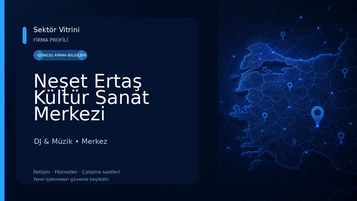 Neşet Ertaş Kültür Sanat Merkezi DJ & Müzik