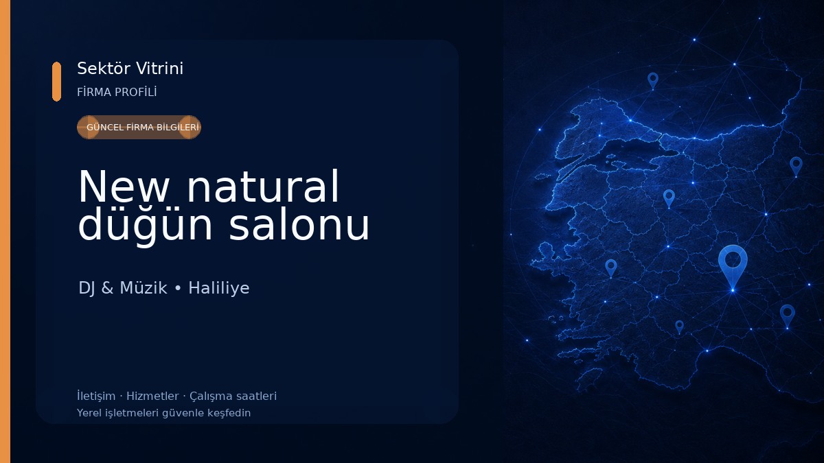 New natural düğün salonu