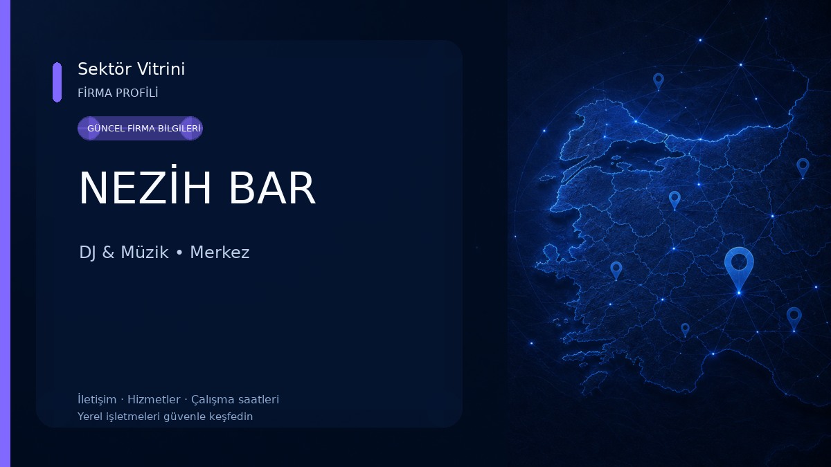 NEZİH BAR DJ & Müzik