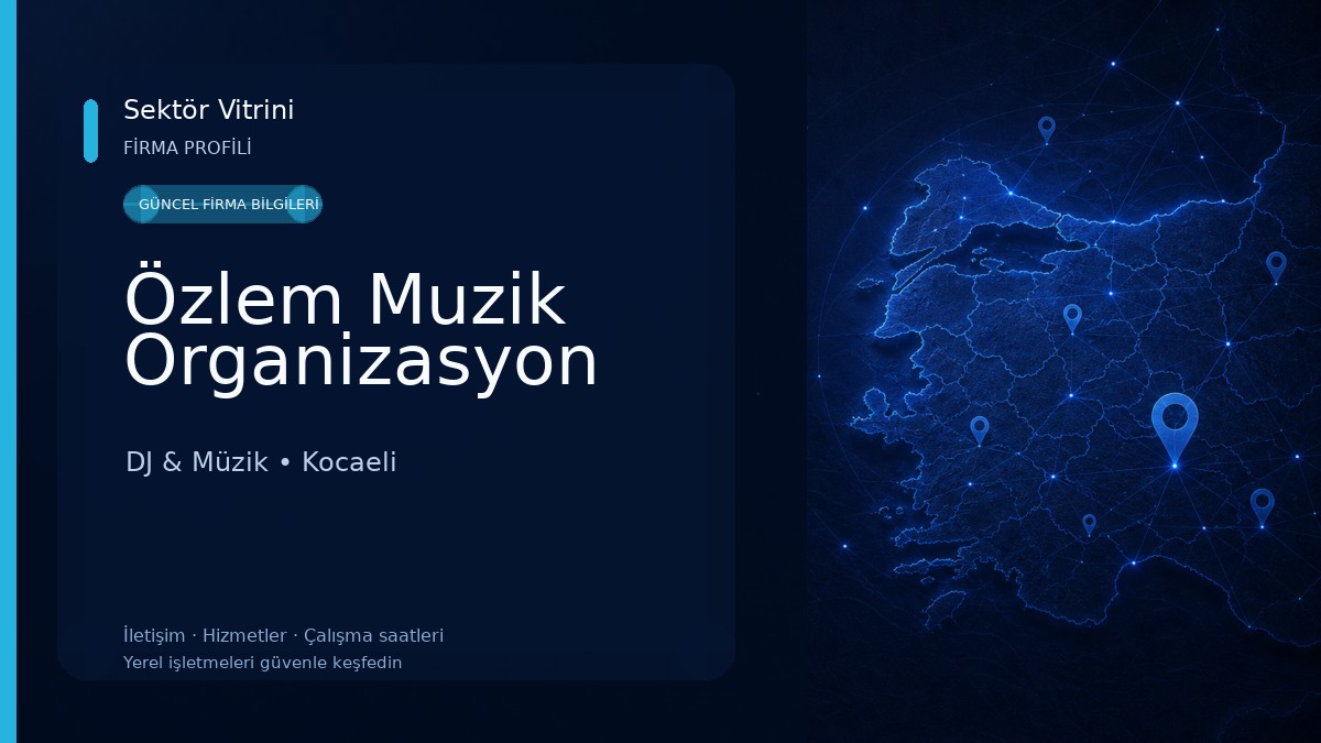Özlem Muzik Organizasyon DJ & Müzik