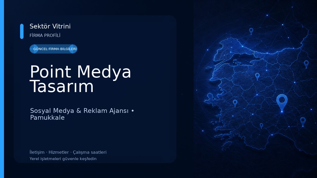 Point Medya Tasarım Sosyal Medya & Reklam Ajansı
