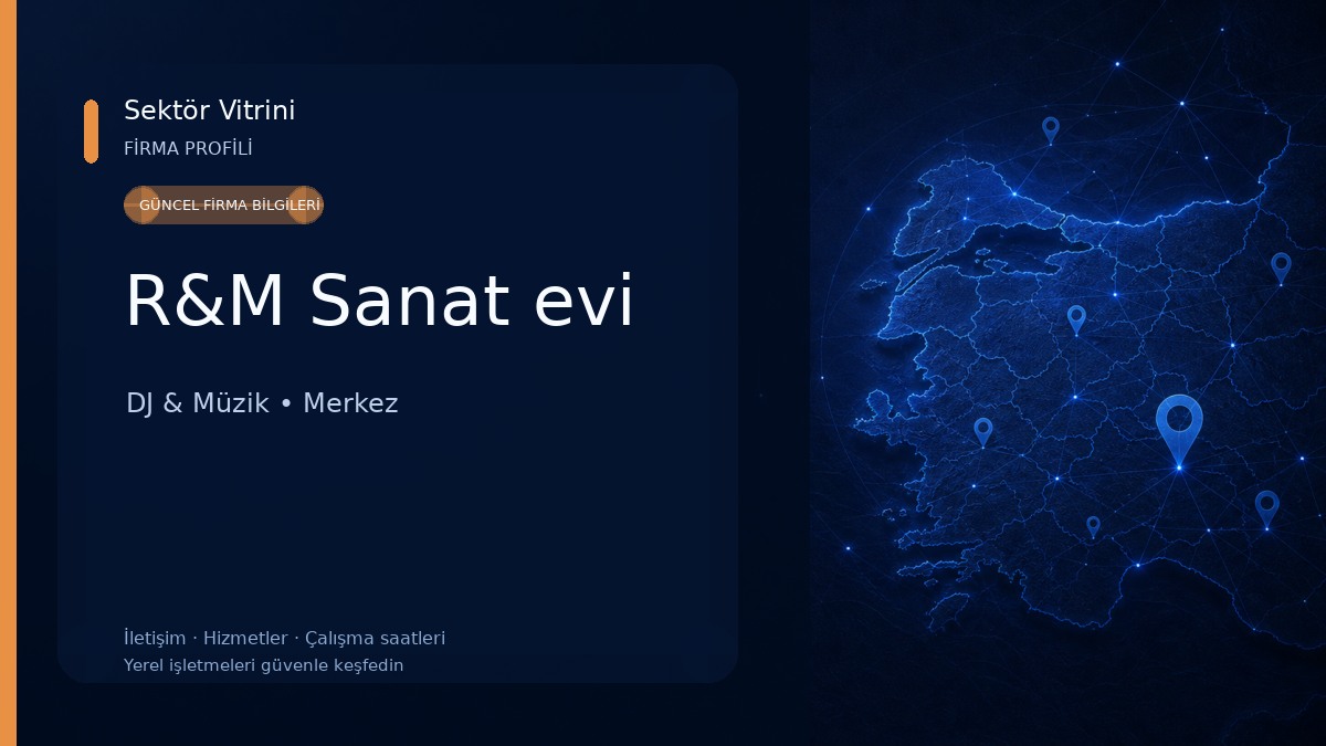 R&M Sanat evi DJ & Müzik