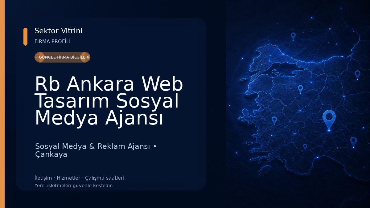 Rb Ankara Web Tasarım Sosyal Medya Ajansı