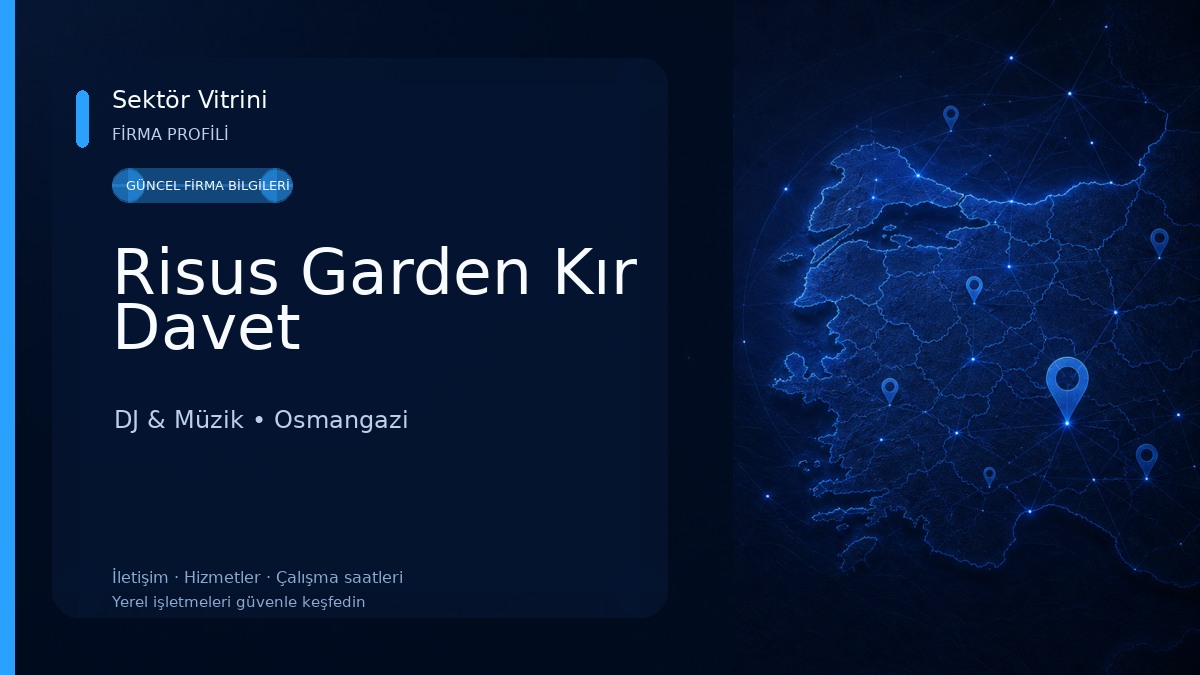 Risus Garden Kır Davet DJ & Müzik