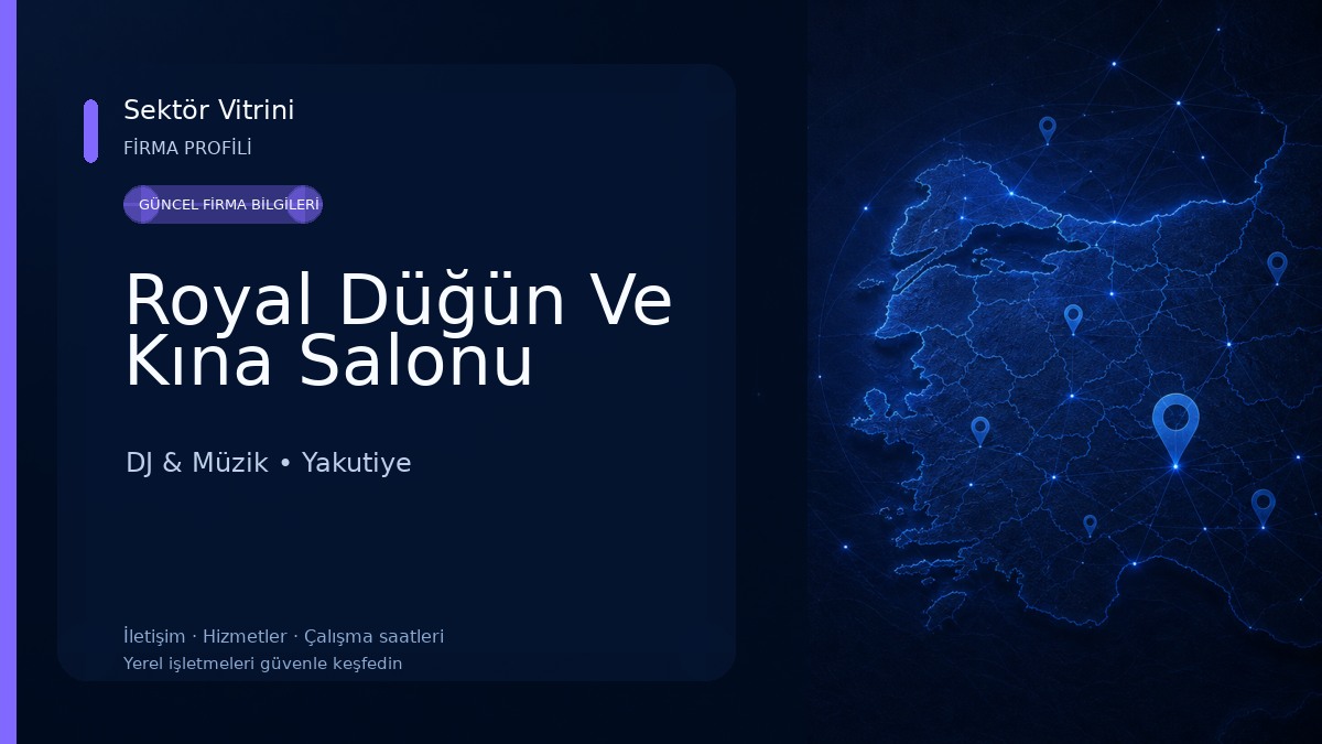 Royal Düğün Ve Kına Salonu