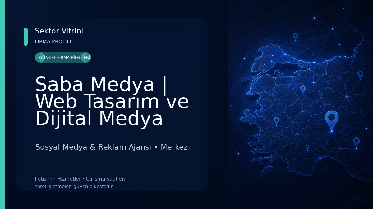 Saba Medya | Web Tasarım ve Dijital Medya Ajansı 