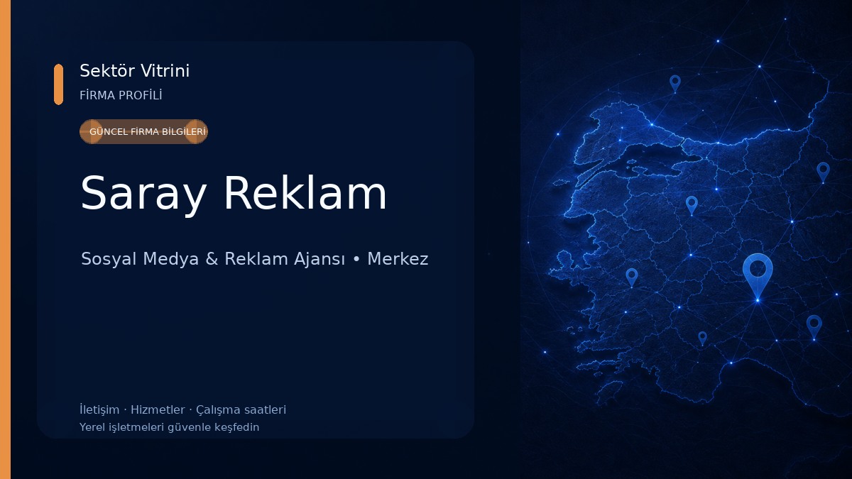 Saray Reklam Sosyal Medya & Reklam Ajansı