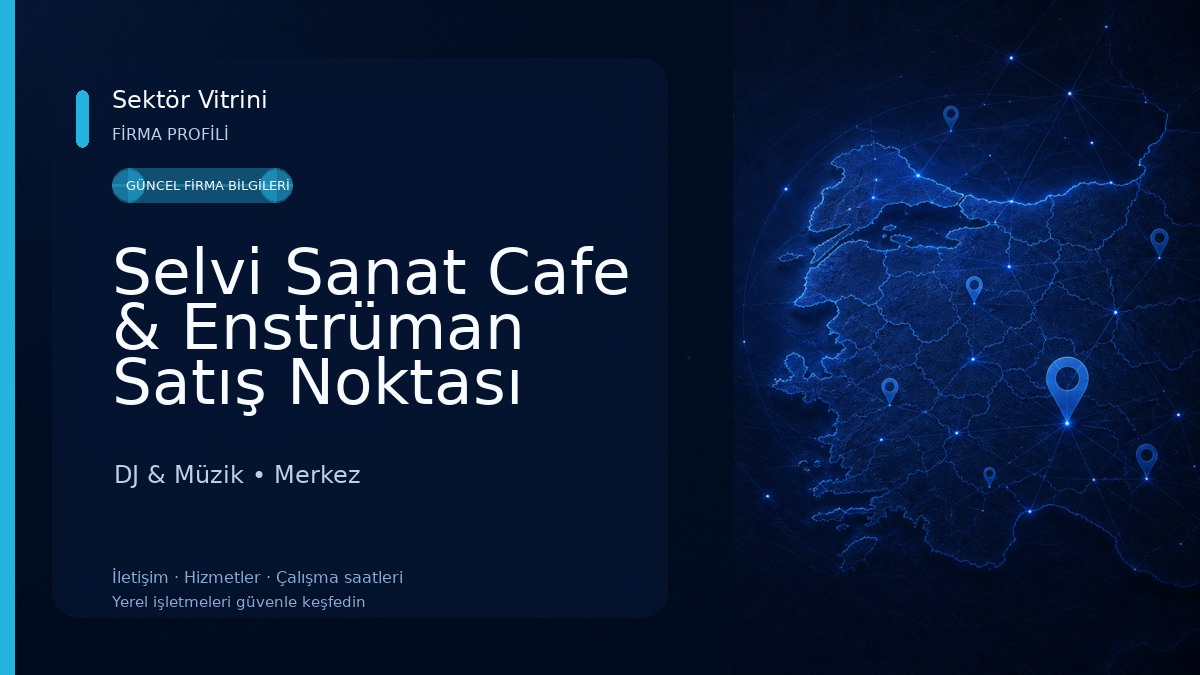 Selvi Sanat Cafe & Enstrüman Satış Noktası DJ & Müzik