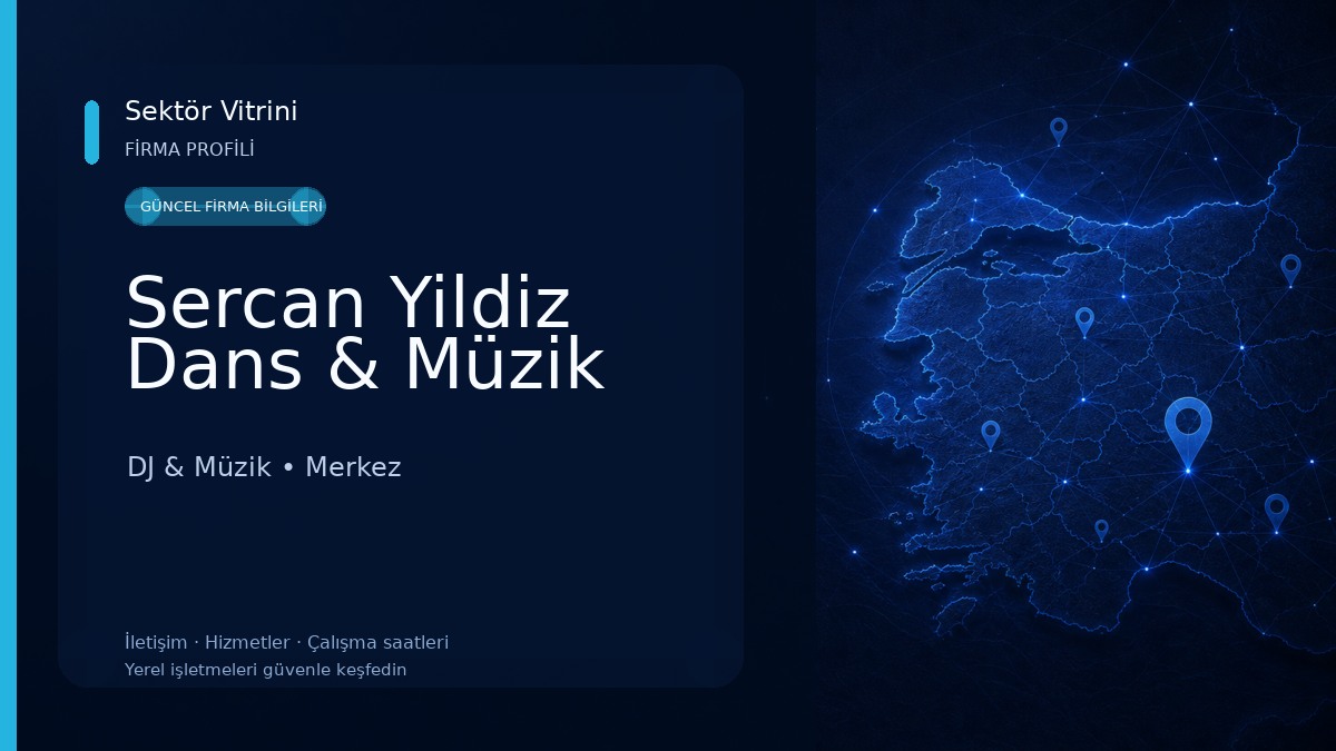 Sercan Yildiz Dans & Müzik DJ & Müzik