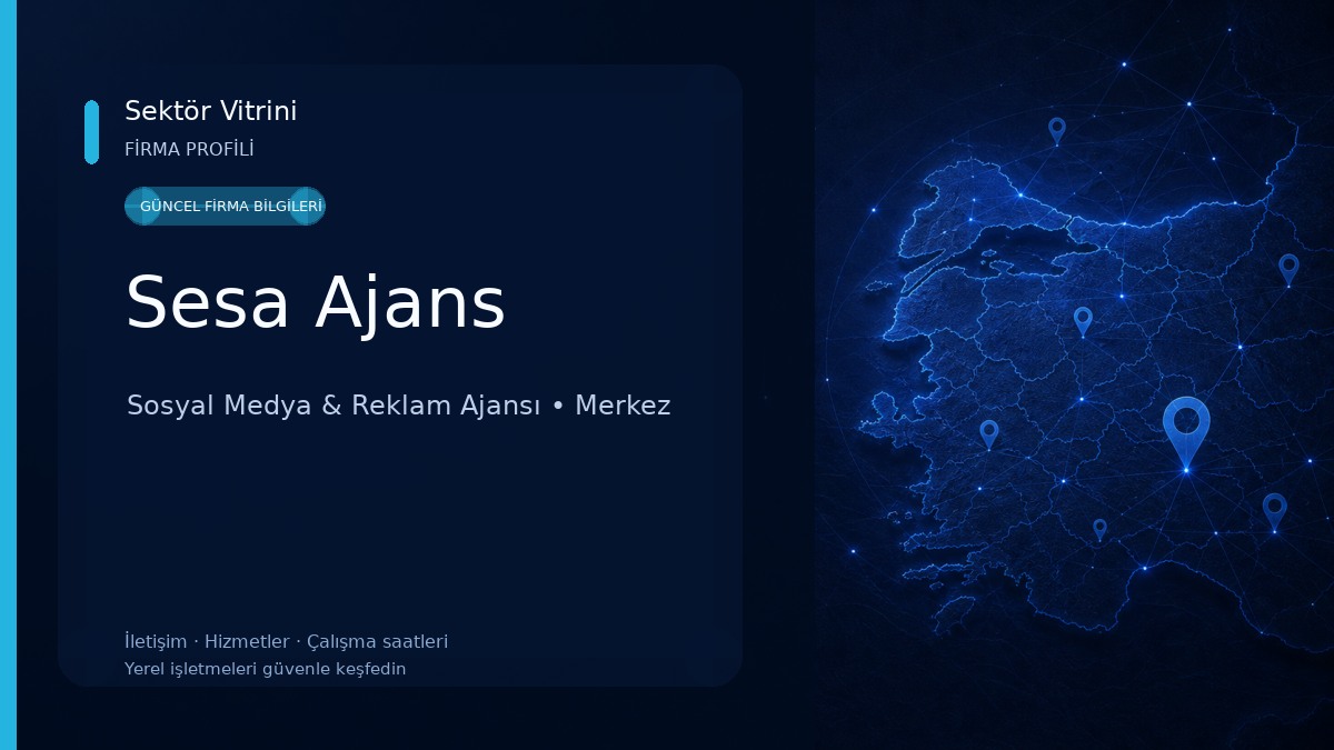 Sesa Ajans Sosyal Medya & Reklam Ajansı