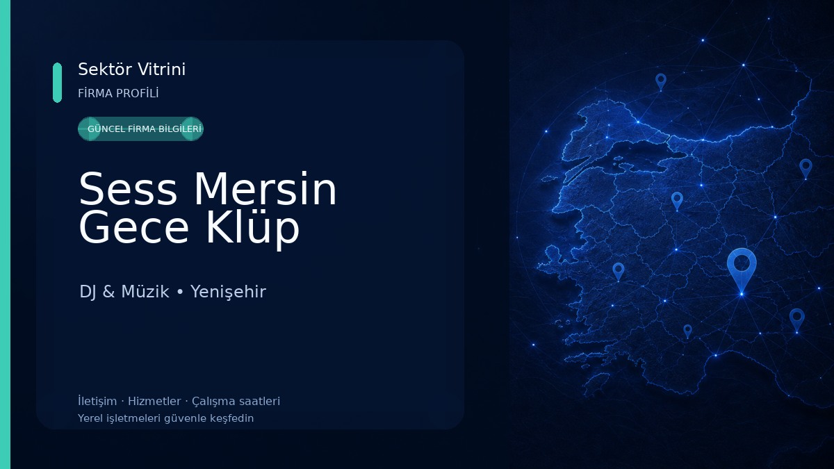 Sess Mersin Gece Klüp DJ & Müzik