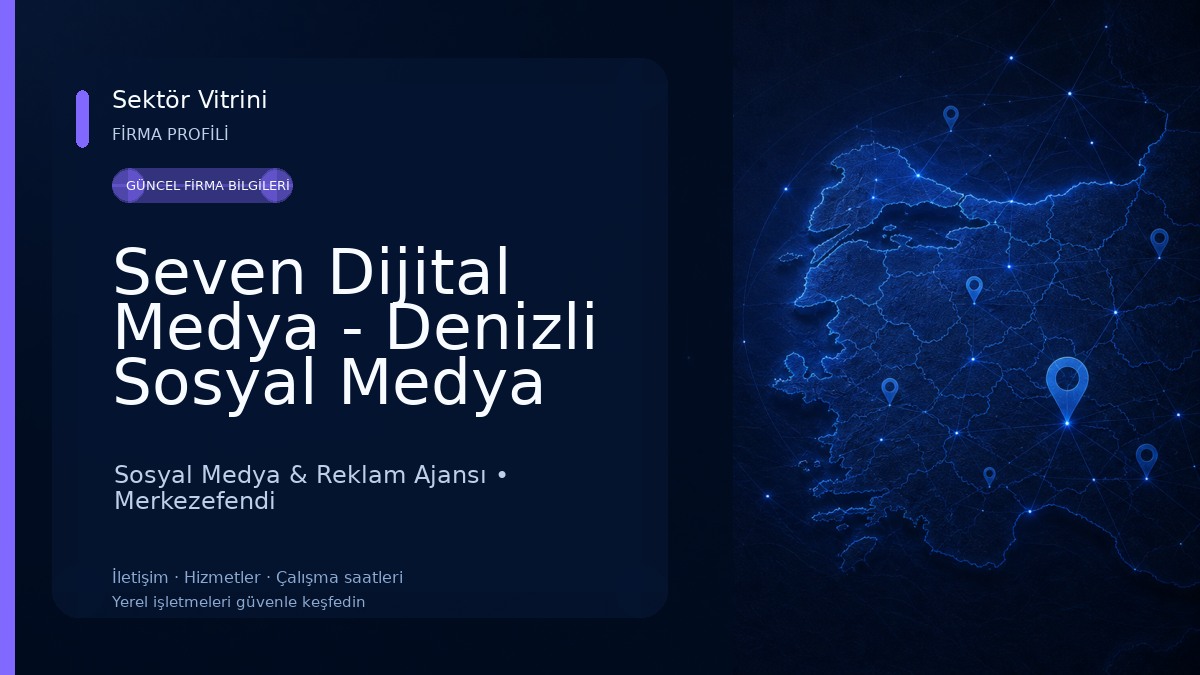 Seven Dijital Medya - Denizli Sosyal Medya Ajansı - Denizli web tasarım - Amazon Danışmanlığı - Seo Danışmanlığı Sosyal Medya & Reklam Ajansı