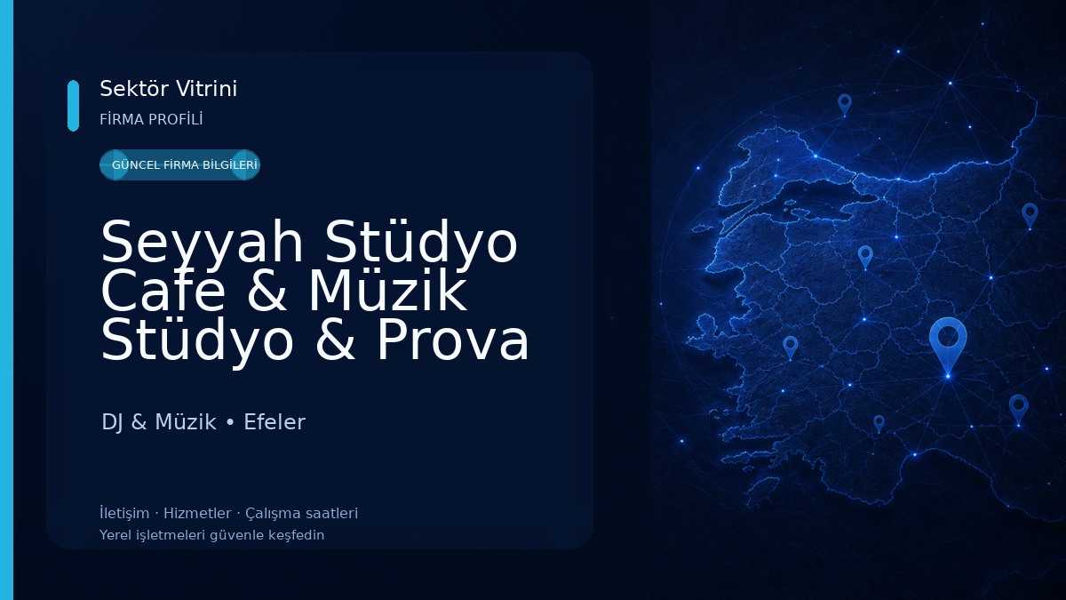 Seyyah Stüdyo Cafe & Müzik Stüdyo & Prova Kayıt DJ & Müzik