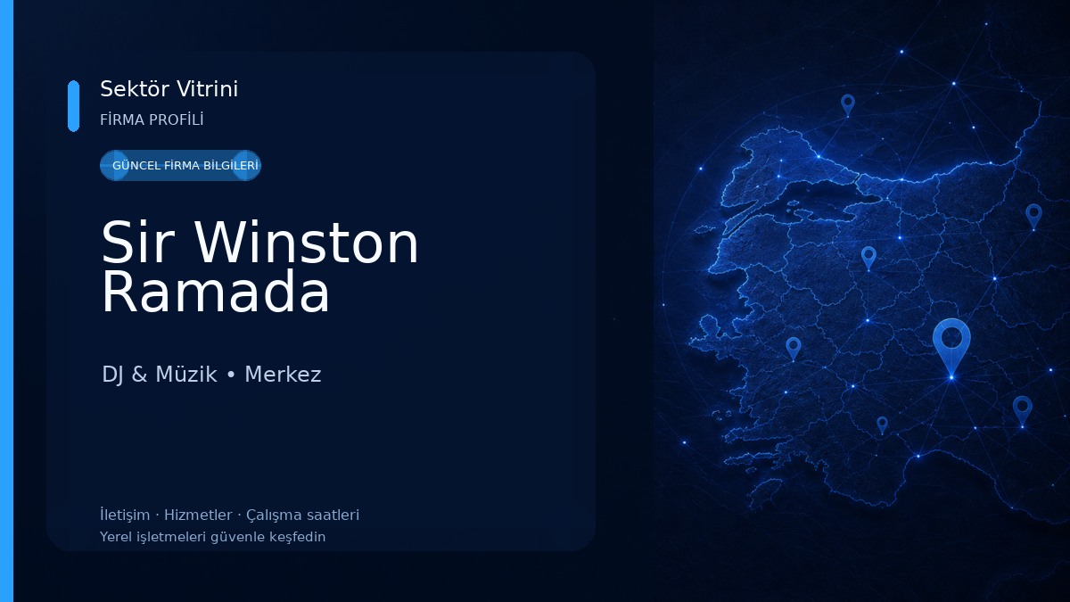 Sir Winston Ramada DJ & Müzik