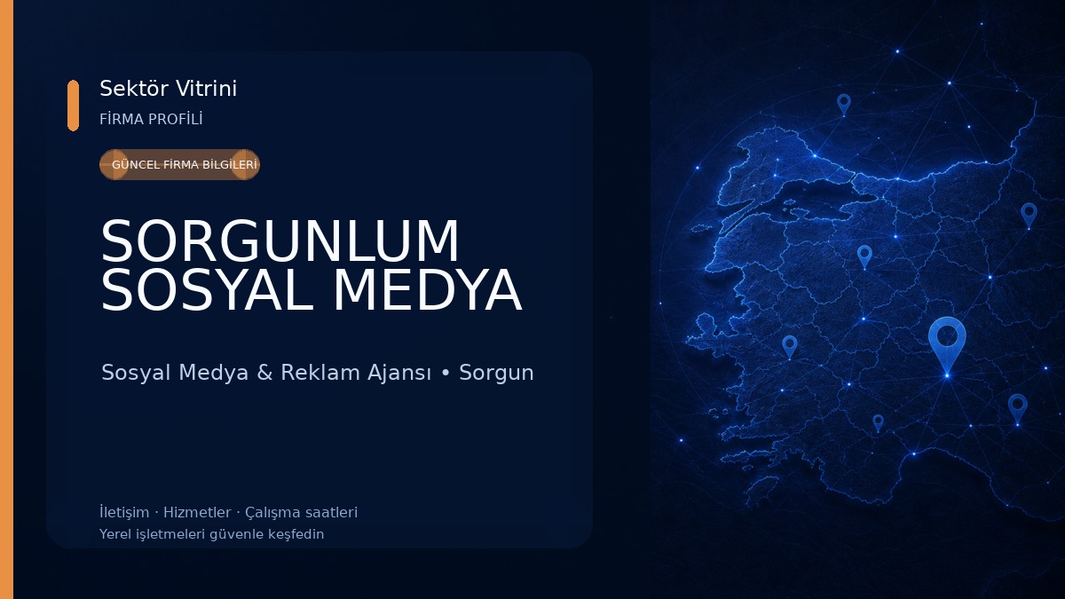 SORGUNLUM SOSYAL MEDYA Sosyal Medya & Reklam Ajansı
