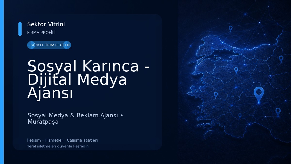 Sosyal Karınca - Dijital Medya Ajansı Sosyal Medya & Reklam Ajansı