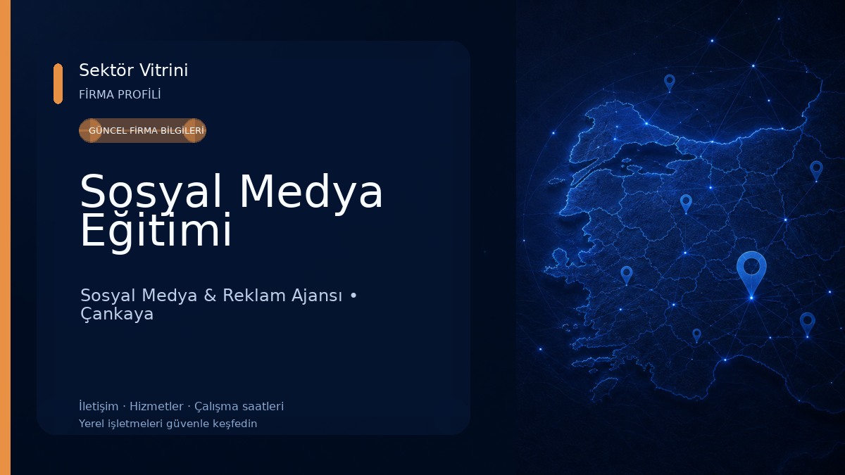 Sosyal Medya Eğitimi