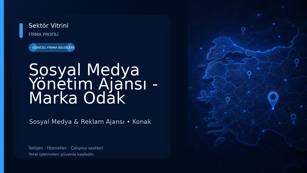 Sosyal Medya Yönetim Ajansı - Marka Odak Sosyal Medya & Reklam Ajansı