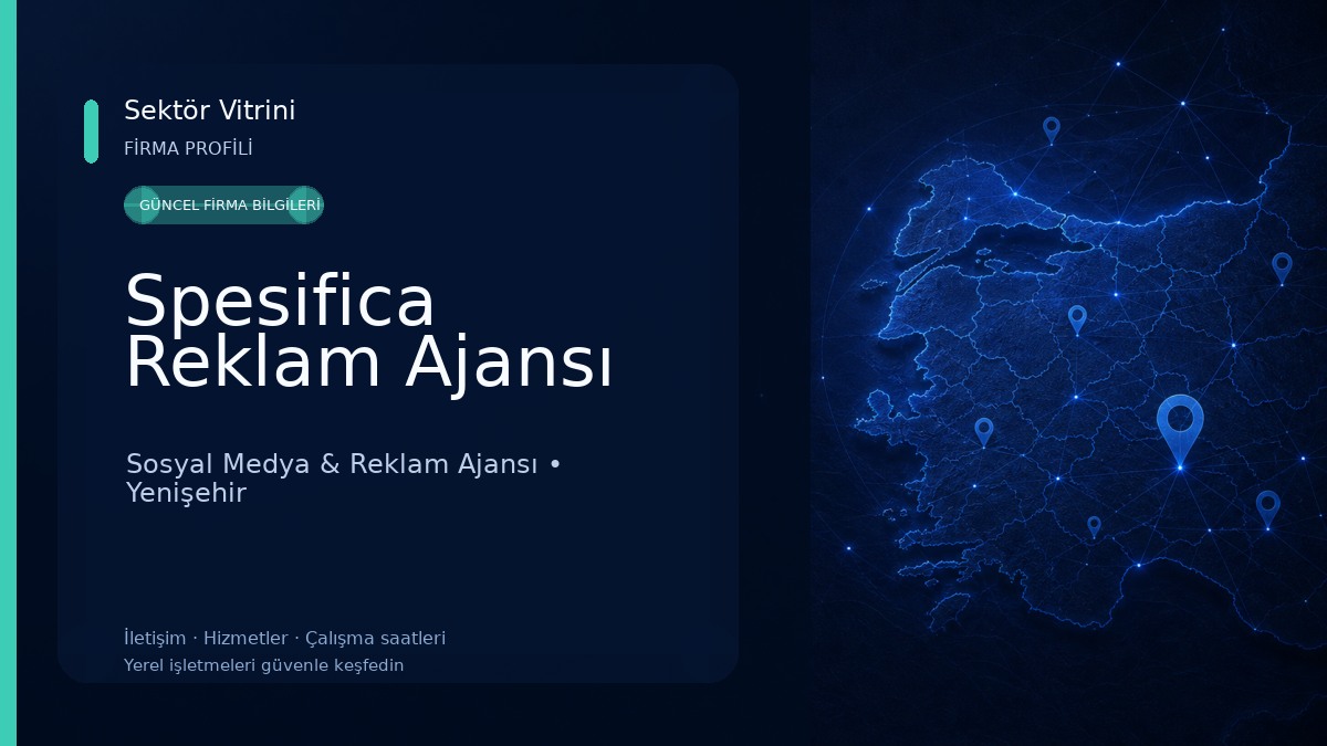 Spesifica Reklam Ajansı Sosyal Medya & Reklam Ajansı