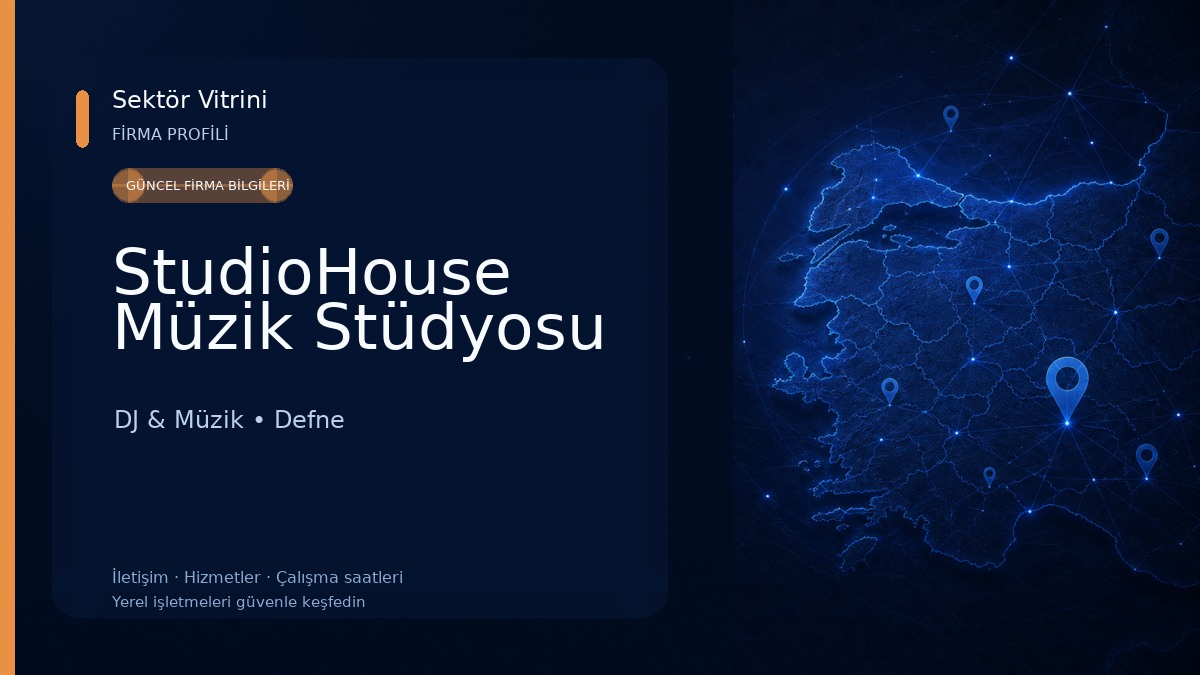 StudioHouse Müzik Stüdyosu DJ & Müzik
