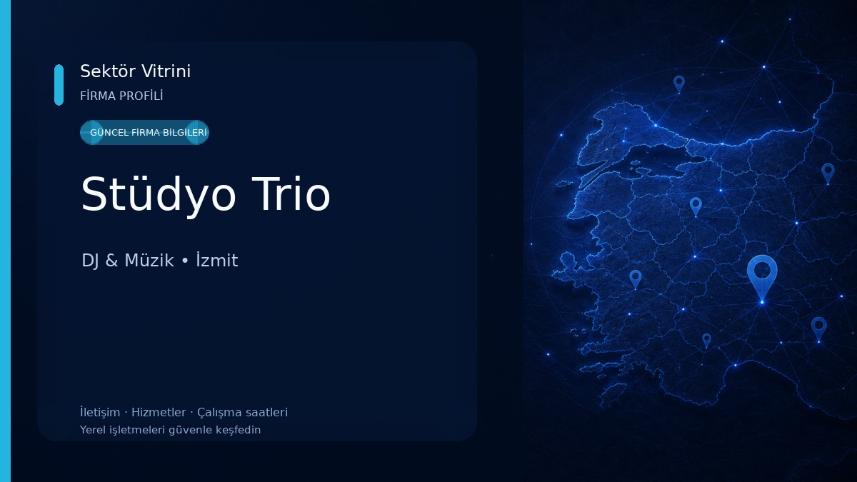 Stüdyo Trio DJ & Müzik