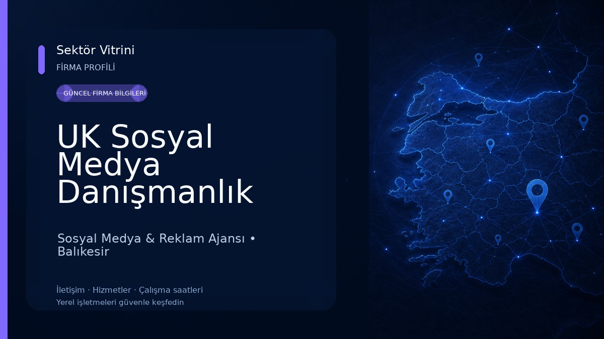 UK Sosyal Medya Danışmanlık Hizmetleri Sosyal Medya & Reklam Ajansı