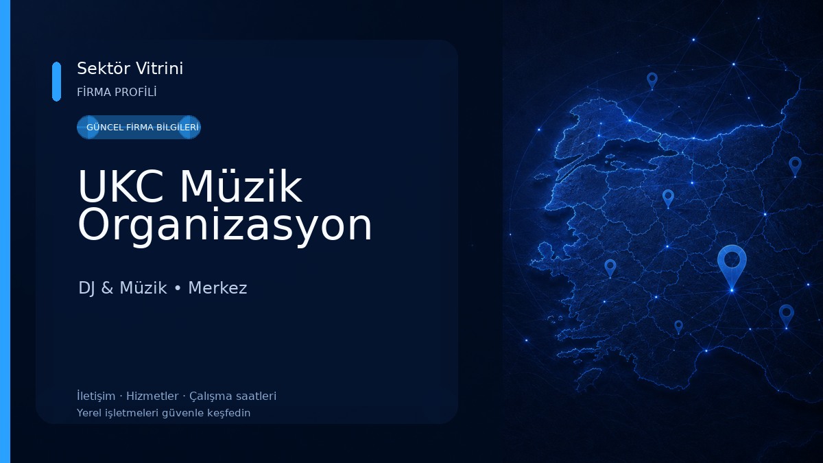 UKC Müzik Organizasyon DJ & Müzik
