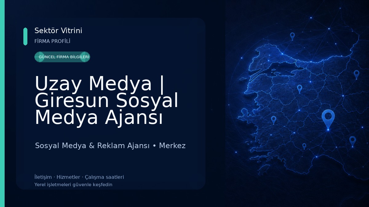 Uzay Medya | Giresun Sosyal Medya Ajansı Sosyal Medya & Reklam Ajansı