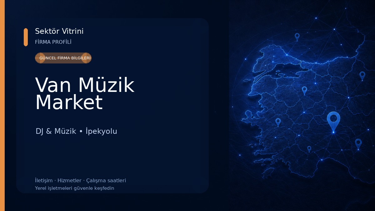 Van Müzik Market DJ & Müzik