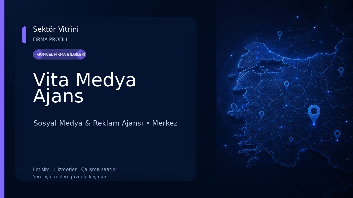 Vita Medya Ajans Sosyal Medya & Reklam Ajansı