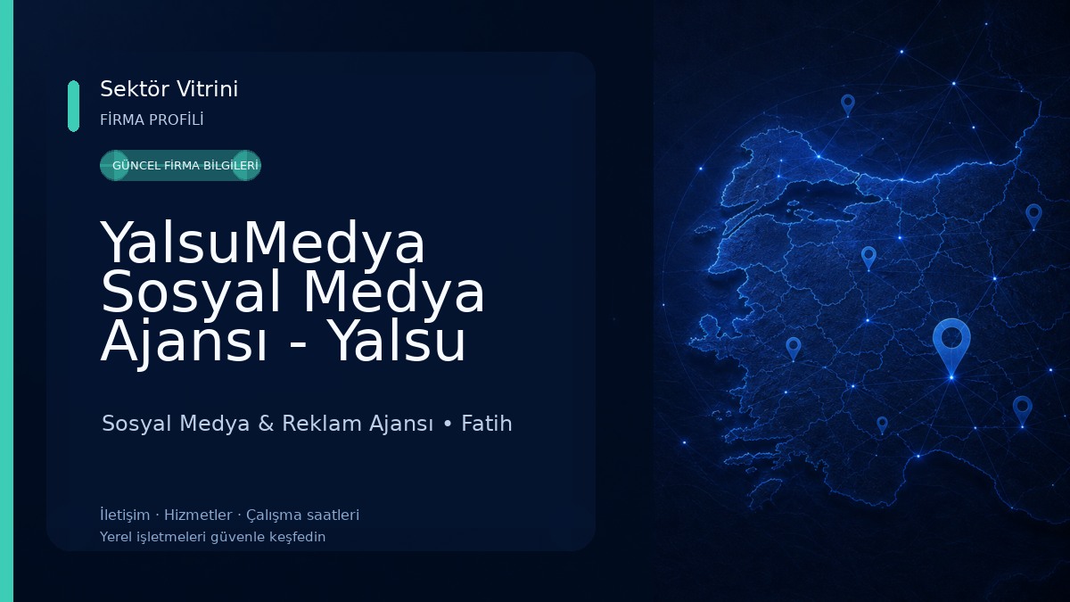 YalsuMedya Sosyal Medya Ajansı - Yalsu Panel Takipçi, Beğeni, Etkileşim, Tanıtım, SEO Sosyal Medya & Reklam Ajansı