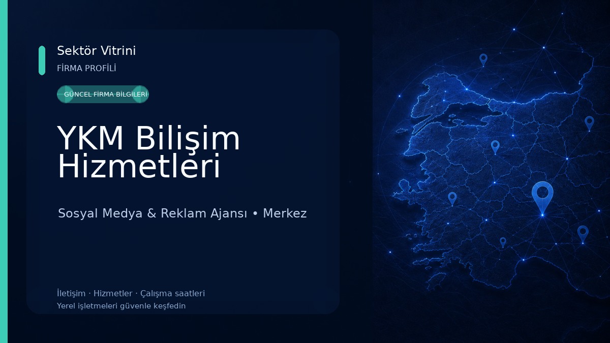 YKM Bilişim Hizmetleri Sosyal Medya & Reklam Ajansı