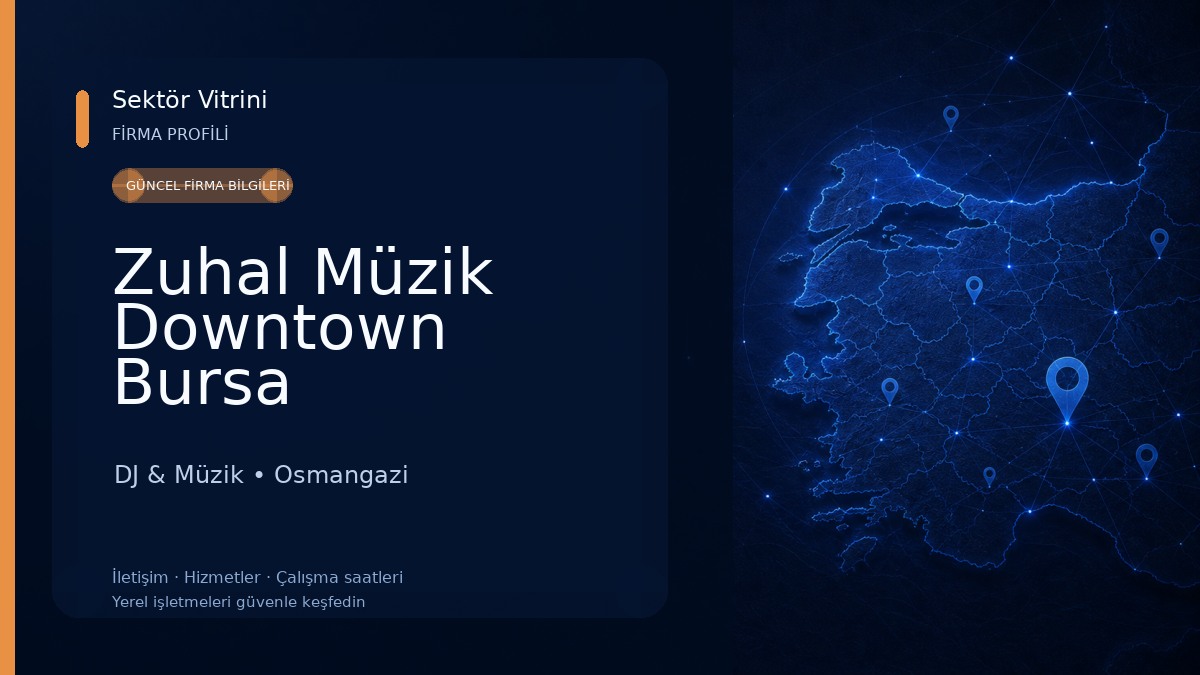 Zuhal Müzik Downtown Bursa DJ & Müzik